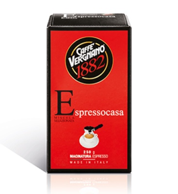 Caffe Vergnano - Espresso Casa, 250gr. gemahlen