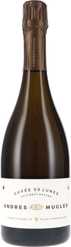 Andres & Mugler - Cuvée 50 Lunes Sekt Brut Nature 2018 - BIO
