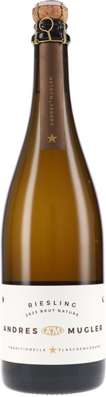 Andres & Mugler - Riesling Sekt Brut Nature 2023 - BIO