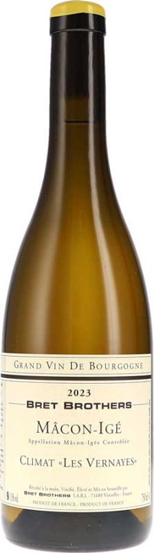 Bret Brothers - Macon-Ige Climat Les Vernayes AOC 2024 - BIO