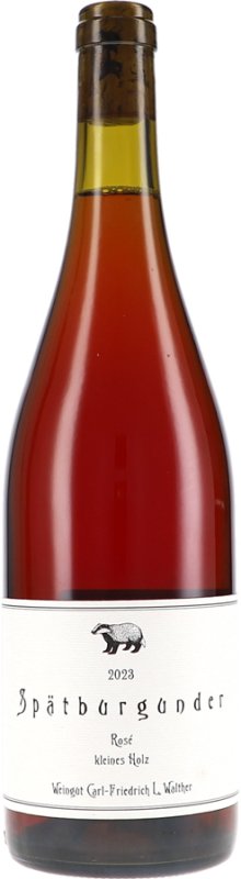 Carl-Friedrich L. Walther - Spätburgunder Rose kleines Holz Mitteldeutscher Landwein 2023 - BIO
