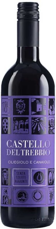 Castello Trebbio - Ciliegiolo Canaiolo Senza Solfiti Toscana IGT 2023 - BIO - ohne Sulfite
