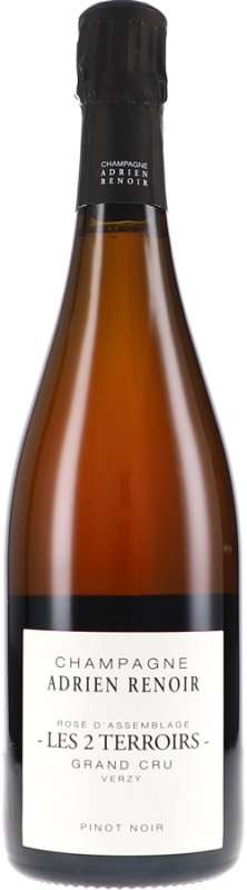 Champagne Adrien Renoir - Champagner Les 2 Terroirs Rose Verzy Grand Cru Extra Brut 2023