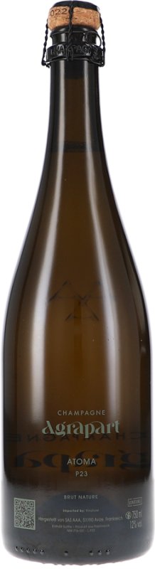 Champagne Agrapart Avize - Champagner Atoma P23 Grand Cru Brut Nature