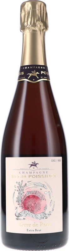Champagne Régis Poissinet - Champagner Terre de Rose Extra Brut - BIO