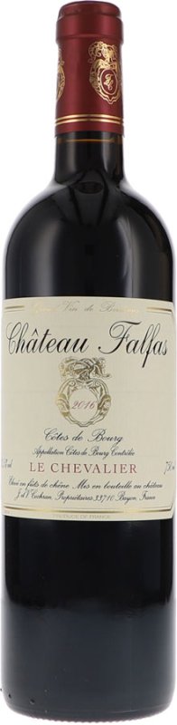 Château Falfas - Le Chevalier Côtes de Bourg AOC 2016 - BIO