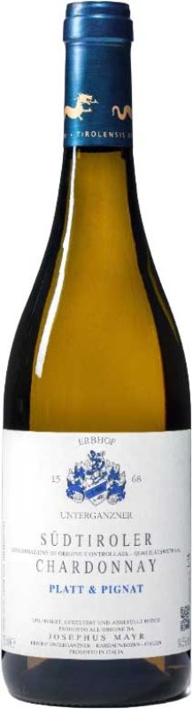 Erbhof Unterganzner - Südtiroler Chardonnay Platt & Pignat DOC 2024