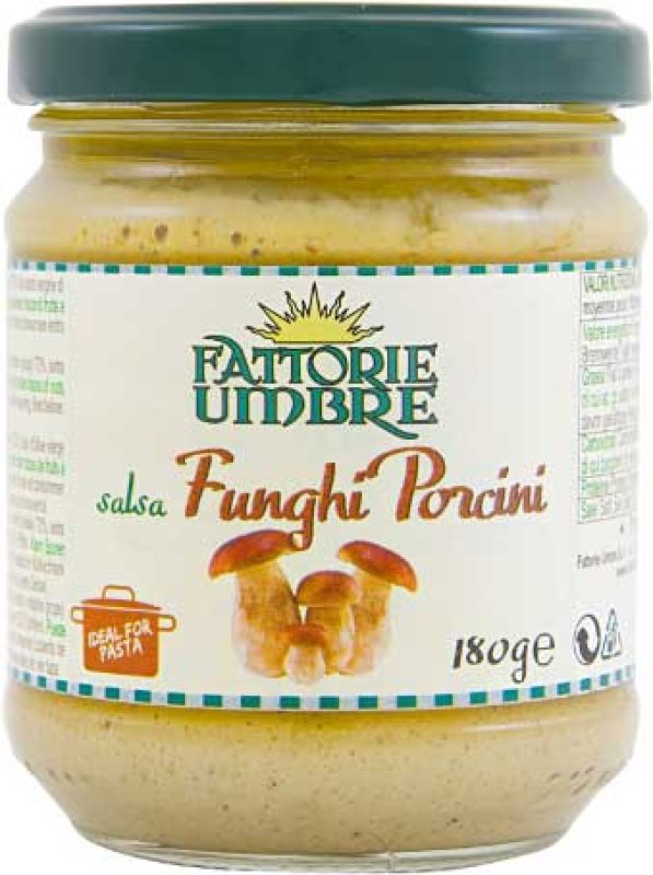 Fattorie Umbre - Salsa Funghi Porcini 180 g