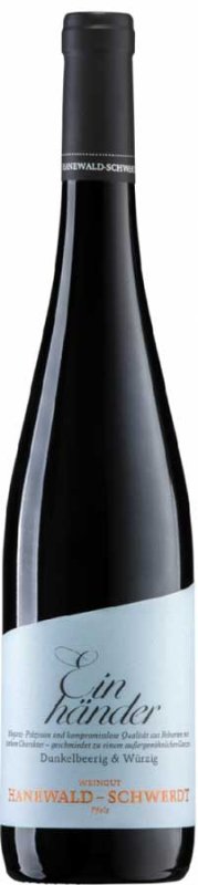 Hanewald Schwerdt - Einhänder Rotweincuvée Deutscher Qualitätswein 2019