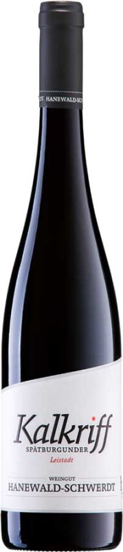 Hanewald Schwerdt - Spätburgunder Kalkriff Leistadt Deutscher Qualitätswein 2020