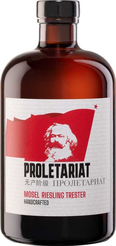 Karl Marx Edition - Proletariat Mosel Riesling Trester Handcrafted 0,5l - BIO
