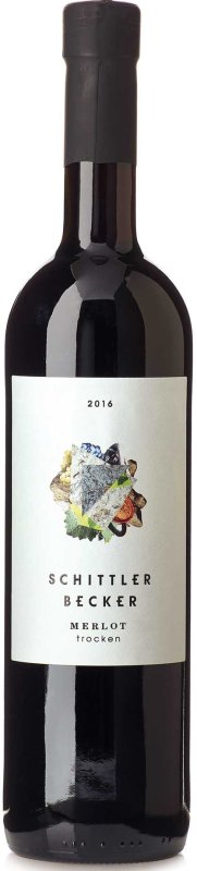 Schittler & Becker - Blauer Portugieser trocken Deutscher Qualitätswein 2023 - Literflasche