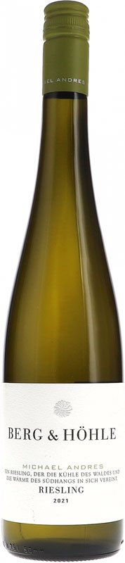 Michael Andres - Riesling Berg & Höhle Deutscher Qualitätswein trocken 2021 - BIO