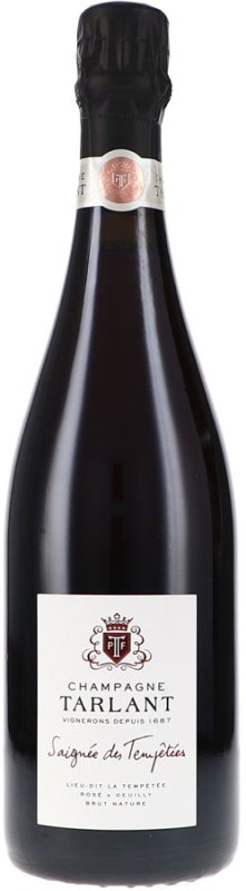 Tarlant - Champagner Saignée des Tempêtées Rosé de Saignée Brut Nature 2018