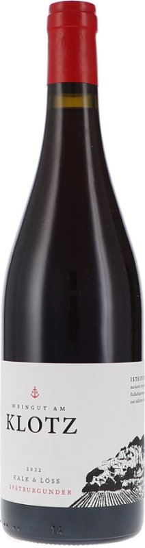 Weingut am Klotz - Spätburgunder Kalk und Löss trocken Deutscher Qualitätswein 2022