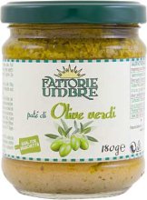 Fattorie Umbre - Pate di Olive verdi 180 g