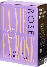 Julia Schittler - BAG IN BOX Rose trocken LA VIE EN ROSE Deutscher Qualitätswein 2024 - 3 Liter