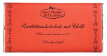 Dolci Pensieri - Zartbitterschokolade mit Chili - 100gr.