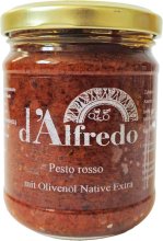 d´Alfredo Antipasti Di Forti - Pesto Rosso mit Olivenöl 190 g